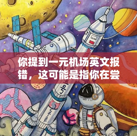 你提到一元机场英文报错,这可能是指你在尝试使用机场英文报错功能时遇到了错误。以下是一些可能的解释和建议 你提到一元机场英文报错,这可能是指你在尝试使用机场英文报错功能时遇到了错误。以下是一些可能的解释和建议