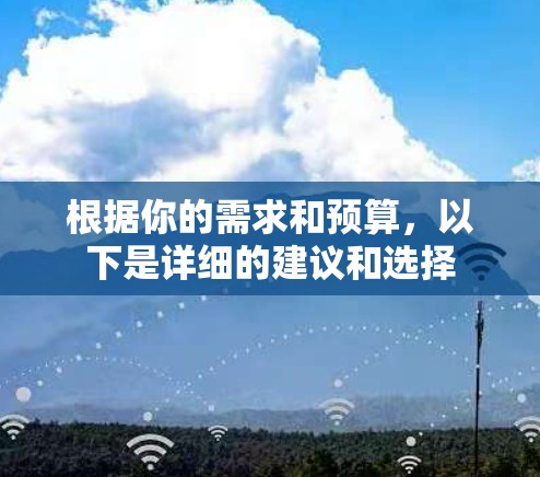根据你的需求和预算，以下是详细的建议和选择